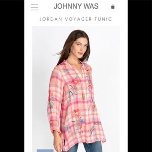 Johnny Was Jordan Voyager Tunic NWT
